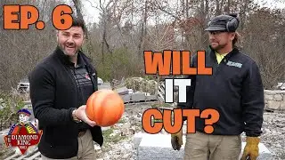 Will It Cut? Episode 6: Will A Tiger Shark Diamond Blade Cut A Bowling Ball?