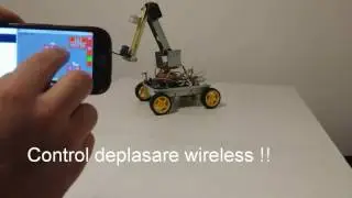 Robotic arm wireless arduino