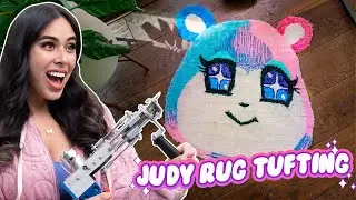 I Tried Making an ACNH Judy Rug! - Tiffy Tries