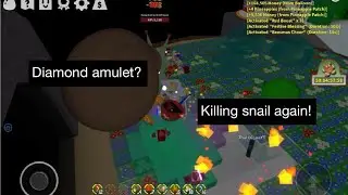 Killing snail again! |Roblox BSS|