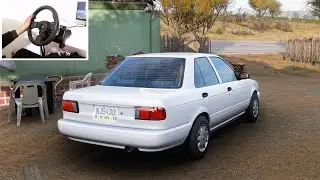 Forza Horizon 5  Nissan Tsuru ( steering wheel gameplay )