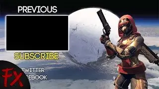Free Destiny Style | Outro Template (Photoshop) #1