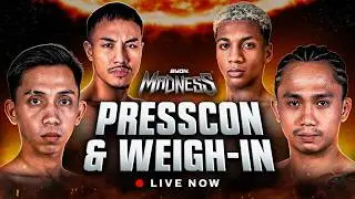 WEIGH IN & PRESS CONFERENCE BYON MADNESS “AMAN KOBOI VS SUNGOKONG”