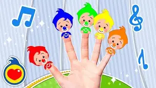 The  Finger Family Colors Song #1 🖐️ Playful Learning ♫ Plim Plim - The Kindness Hero