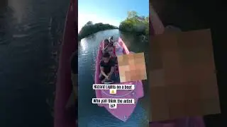 Hazard Lights … but on a boat ⚠️🛥️