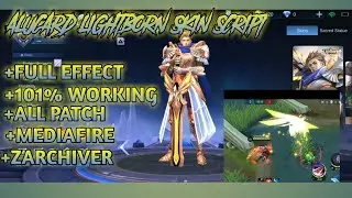 New!! Script Skin Alucard Lightborn +full effect