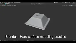 Blender - Hardsurface modeling practice #30