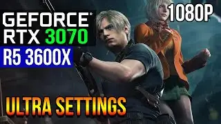 Resident Evil 4 Remake (demo) | RTX 3070 + RYZEN 3600X | ULTRA SETTINGS | 2023