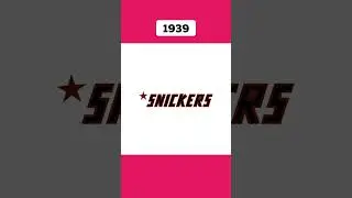 История Логотипа Snickers 🍫 