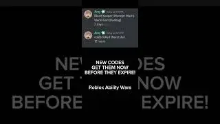 NEW EMOTE CODES (GET THEM BEFORE THEY EXPIRE) ABILITY WARS