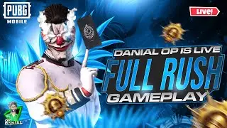 🔴SETTINGS TEST STREAM | PUBG LIVE STREAM❌ RUSH GAMEPLAY ✅! - DANIAL OP || BGMI PUBGM LIVE