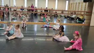 Открытый урок танцев, 3 года