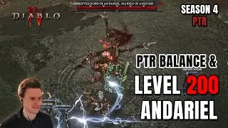 Torment Uber Uber Andariel Fight & PTR Balance - Diablo 4