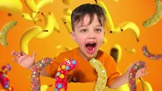 Banana Lollipops 🍭 BIG Cakepops | Огромные Кейк-попсы из бананов 🍌