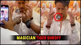 Meet Magician Tiger Shroff♠️♣️🃏Can't Believe On This 😱😱