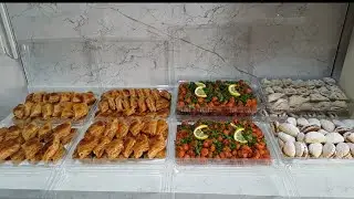Nişan organizasyonu😇için hazırladığım ev yemekleri siparişlerim🤗👌😍
