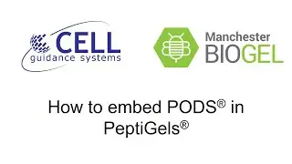 How to embed PODS in PeptiGels