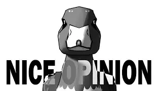 Intruder, nice opinion but it's a duck (funny meme animation)