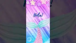 Video Animado Cola de Sirena - Tarjeta de invitación Virtual  - Editable Gratis