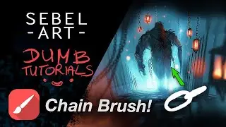 How to create chain brush in Infinite Painter!