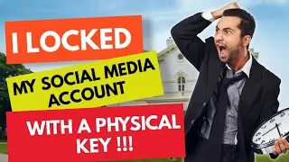 LOCK YOUR SOCIAL ACCOUNT WITH A PHYSICAL KEY
