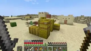 10 день выживания!! Юбилей! Бью монстров! Нашел ДЕРЕВНЮ!!