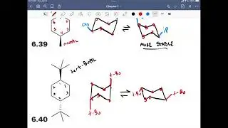 Chair Conformation Practice Problems, Organic Chemistry