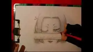 Shading with Pencil Tutorial - Katana Girl By RedStar-Sama