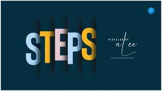 Make steps shadow Text like Photoshop Cc on Android using Pixellab | Text Effects.