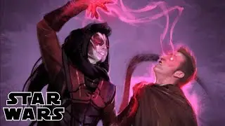 The Strange Dark Side Power Known As Force Drain - Star Wars Explained
