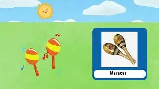 Music Instruments for kids: Percussion Playground Fun With Instruments