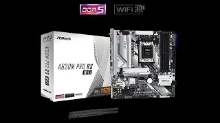 ASRock A620M Pro RS WIFI, Ryzen 7600, RX 6700XT, and **MORE RGB** in my son's Pacman PC