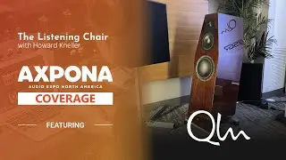 Axpona 2024  -  Sweden's QLN introduces its stunning new flagship speaker, powered by Vinni Rossi!