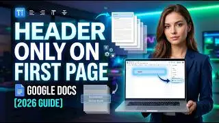 How to Put Header Only on First Page in Google Doc [2026 Full Guide]