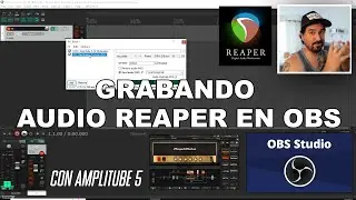 Grabando Audio Reaper en OBS Studio | Como Sonar Plugins en Video OBS | Tutorial Reaper | Stu Ureta
