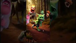 pov insede out 2 | Anger chased the green cat riding the wolf #ennui #sadness #anxiety