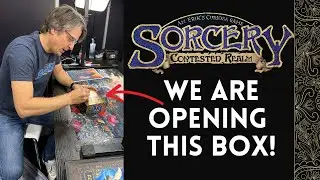 Sorcery TCG| Opening A Very Special Arthurian Legends Box!