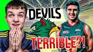 MY *HONEST* REACTION To TASMANIA DEVILS!
