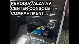 2022-2025 Perodua Alza AV Center Console Compartment