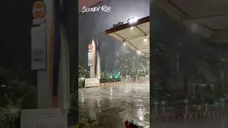 বছরের প্রথম বৃষ্টি #rain #worklife #cyclone #rainyday #travelshorts #shorts #rells #evening