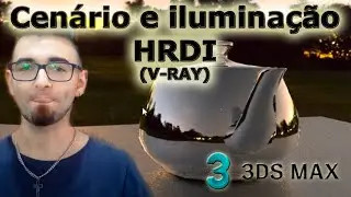 Como fazer cenario e iluminação com imagem HDRI - 3ds max  (vray) - PAM 14