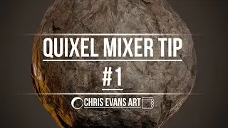 Quixel Mixer Tip #1 - Making a Tiling texture with a single alpha + scans