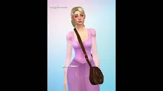 Rapunzel outfits in the Sims4 