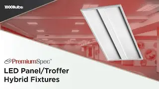 Wattage & Color Selectable LED Panel/Troffer Hybrid Fixture | Product Spotlight