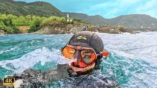 Fener Burnu: Spearfishing in Rough Currents and Waves of the Black Sea | Catch & Cook
