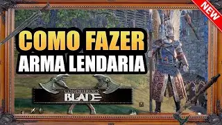 🛡️ Como Fazer Arma Lendária Conqueror Blade 2024 Tutorial para Iniciantes.