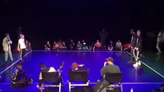 Halve finale soulcypher Abby en Yasmin vs Jaimy en Nino deel 1