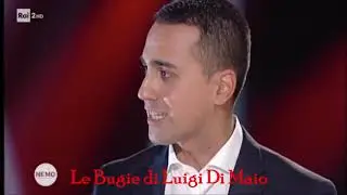 Le bugie di Luigi Di Maio in onda su Rai2 - 26-10-2018