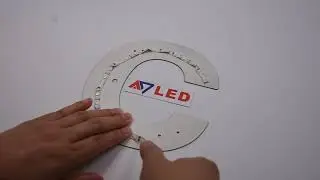 S shape strip light install for channel letetrs or light boxes