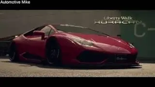 Тюнинг Lamborghini Huracan от Liberty walk LB Performance